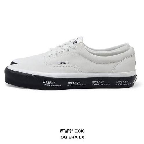 Vans Vault OG Era LX x WTAPS White Black