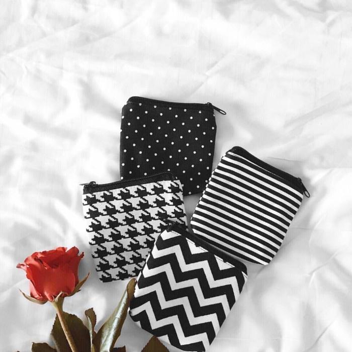 Dompet koin kanvas 10x10