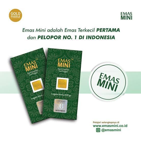 emas mini 0,025 gr