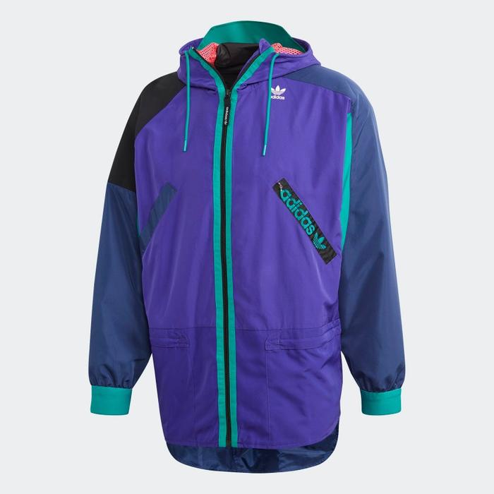 Adidas Karkaj Onix Jacket Original - Jaket Windbreaker Pria Branded