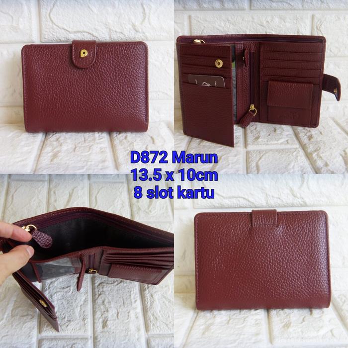 Dompet Papillon Original D872 Marun