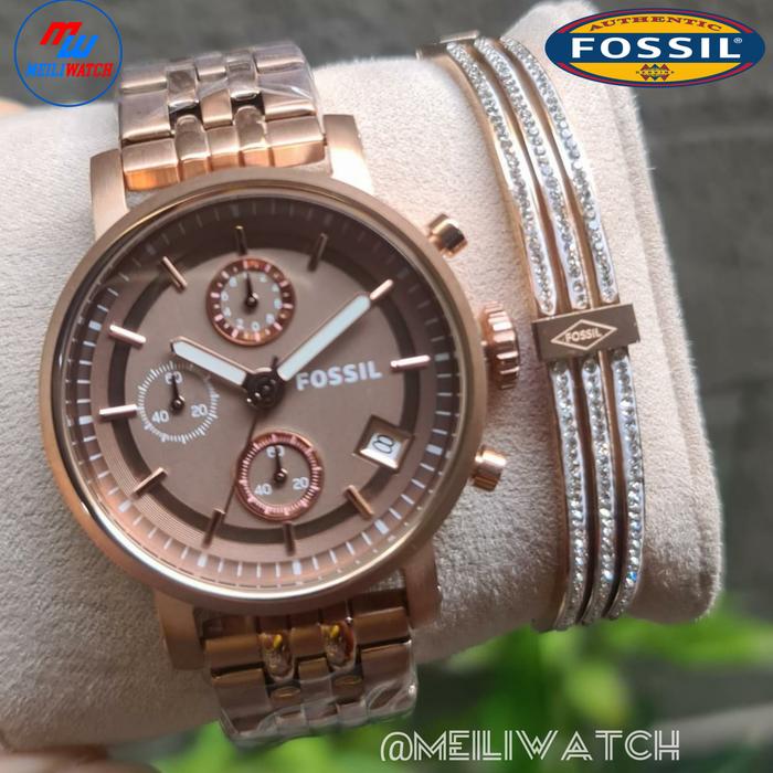 JAM TANGAN WANITA FOSSIL ES 3380/ES 3494/3840