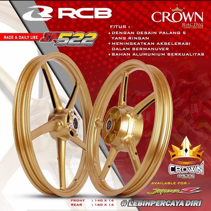 Velg RCB SP522 Jupiter Z / Vega R / FIZR / RX King Motor Motorcycle