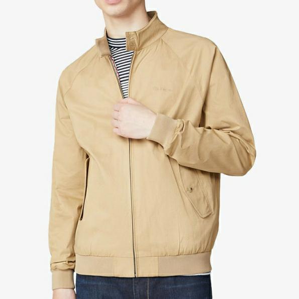 Jaket pria BEN SHERMAN Signature Harrington Ori