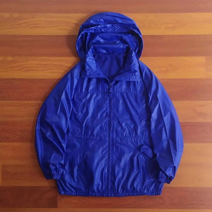 Uniqlo running jacket blue