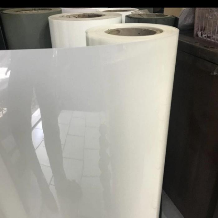 mika film putih/mylar foil 0,15mm 50cm x 1m