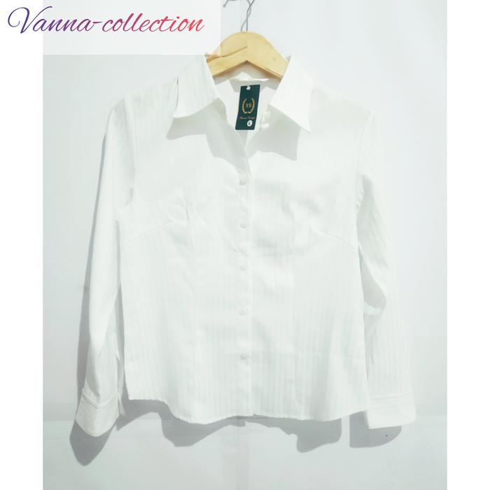 Atasan putih (kemeja,blouse) thrift