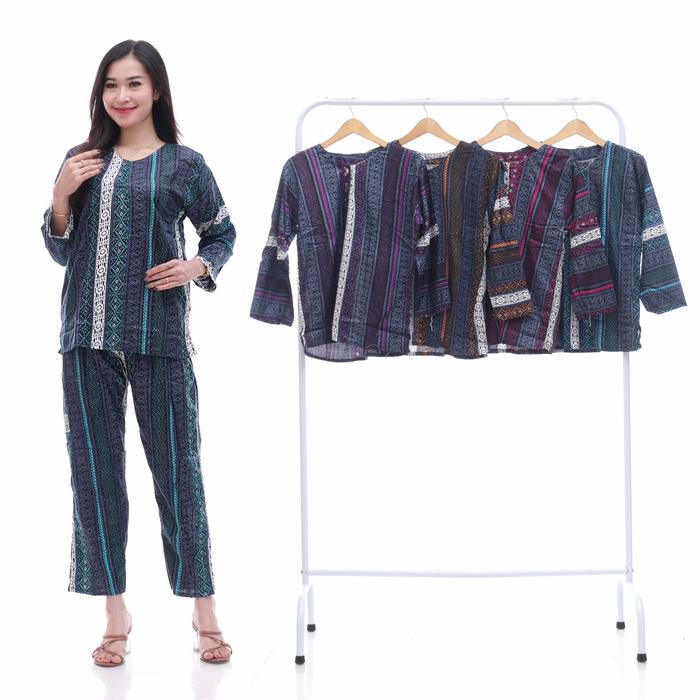 [RANDOM] SETELAN CPLP SONGKET / BATIK WANITA KEKINIAN / BATIK PEKALONGAN