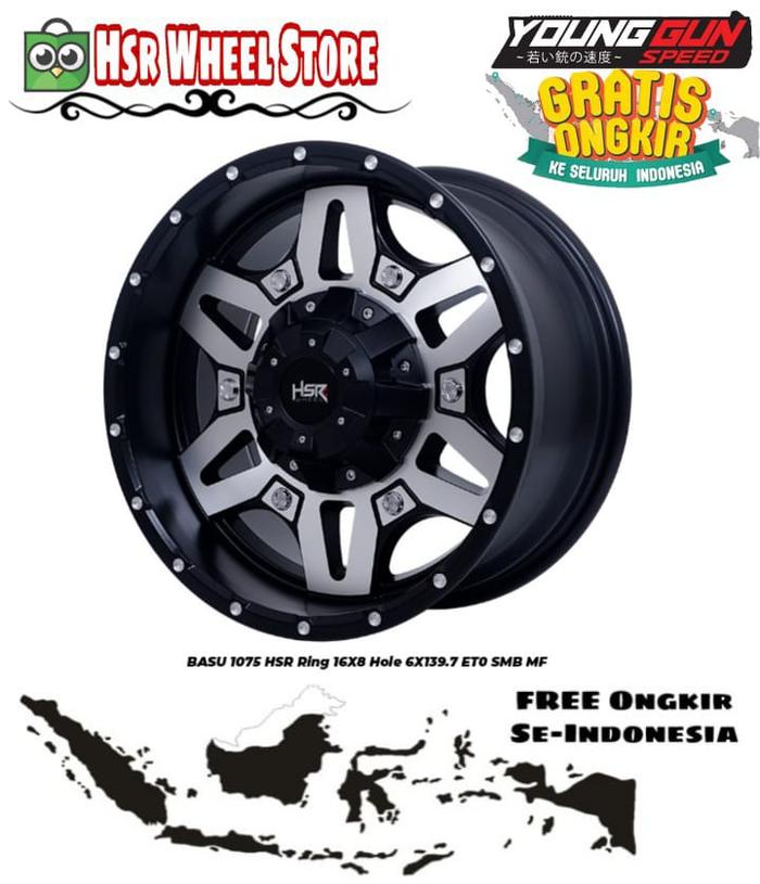 Velg Mobil Offroad Triton Ring 16 HSR BASU Velg Offroad Hilux Ring 16