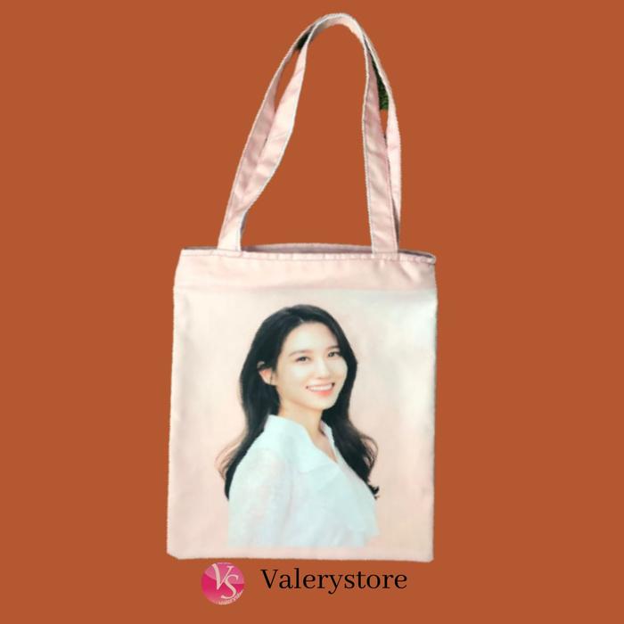 Totebag Kekinian/Tas Wanita Fashion/Totebag Laptop Custom Park Eun Bin