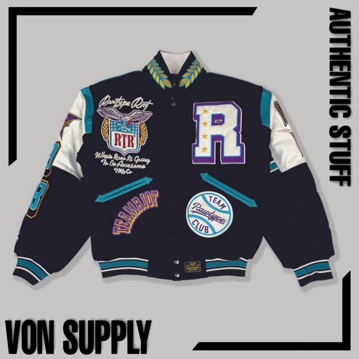 RawType Riot "Legendary Varsity 4" 2021 Jacket - rawtyperiot raw type