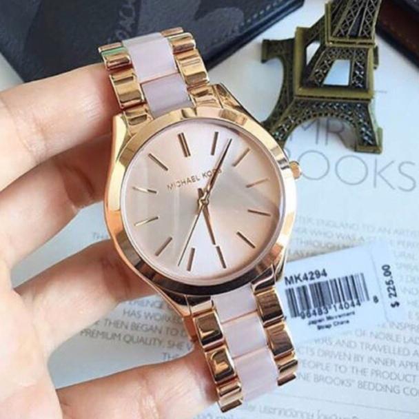 JAM TANGAN WANITA MICHAEL KORS MK4294 / MK 4294 SLIM RUNWAY ORIGINAL