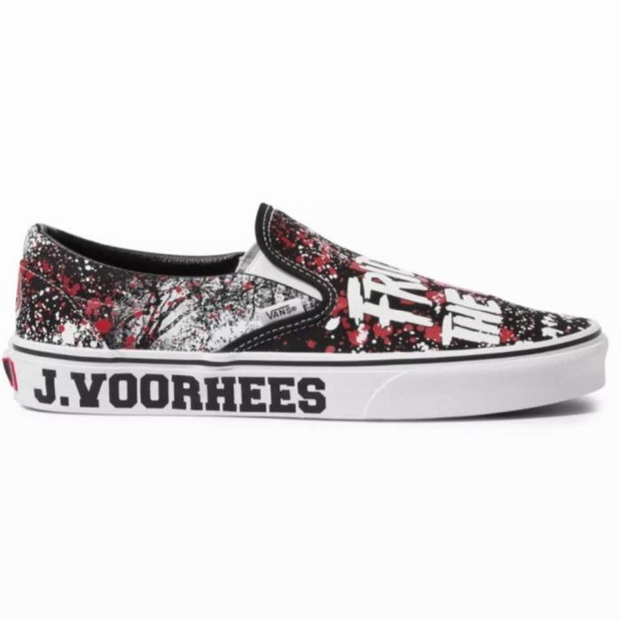 Vans x Horror Warner Bross Slip On Friday 13th