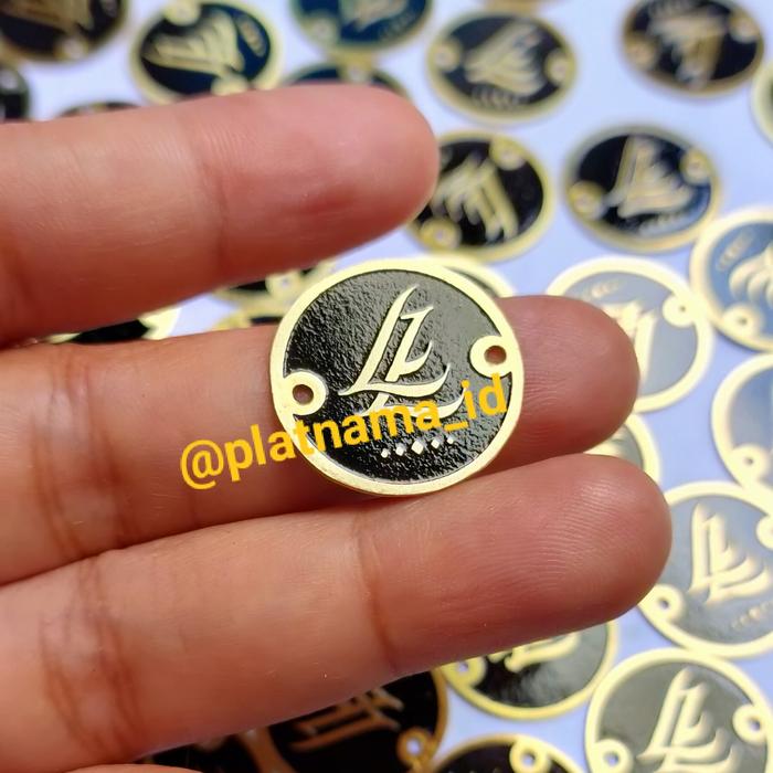 label plat custom /label plat merk/ label baju/labe hijab