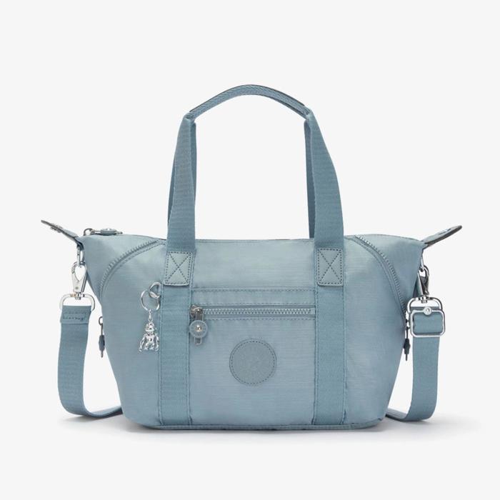 Tas Slempang wanita Kipling art mini metalic rush
