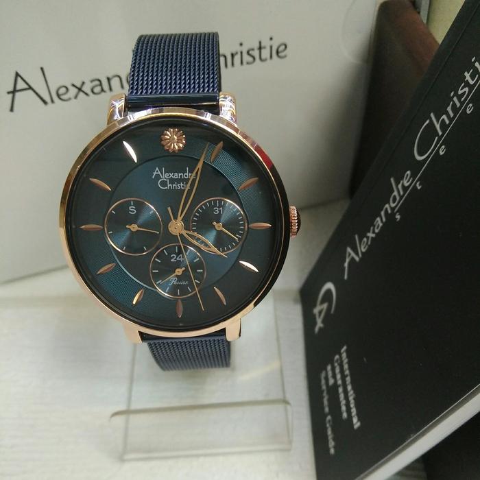 Jam Tangan Analog Wanita Alexandre christie Ac 2959 BF All Stainless
