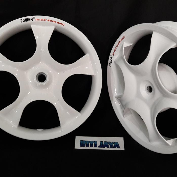 velg Mio type rose putih POWER