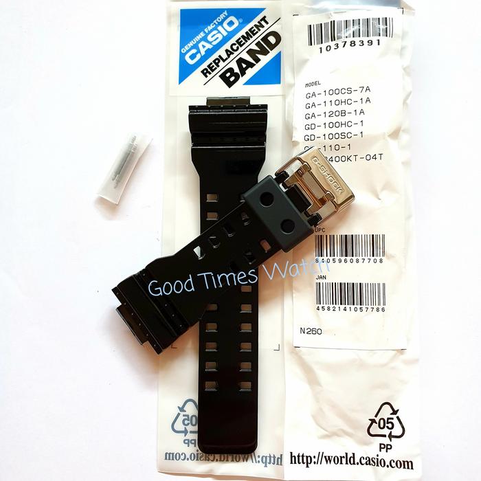 STRAP GA-100CS / GA-120B / GD-100HC / GD-110 / Casio Original