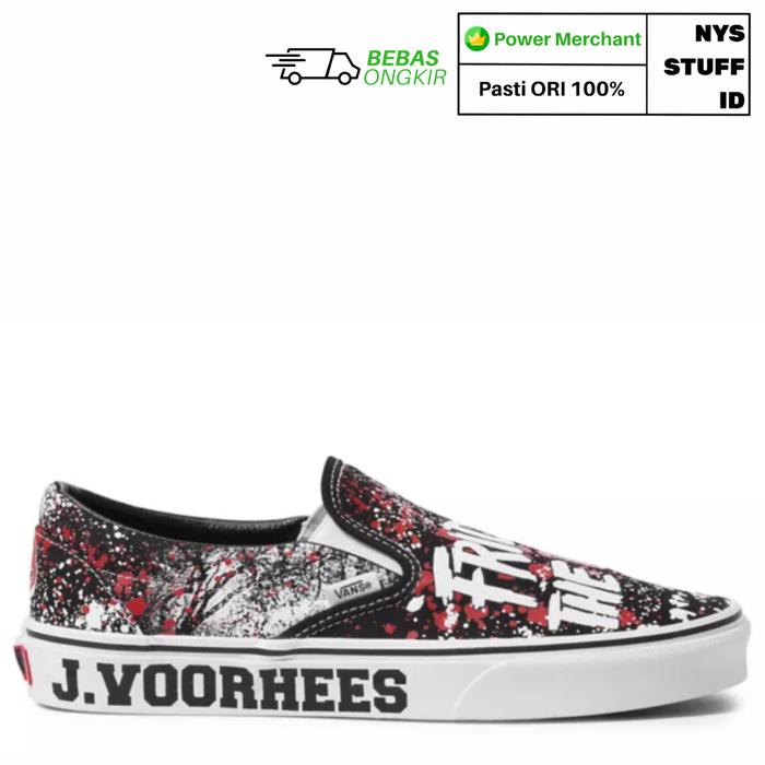 Vans X Horror Classic Slip On Friday The 13th | ORIGINAL