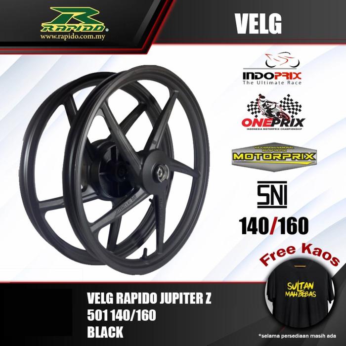 VELG RAPIDO JUPITER Z 501 140/160