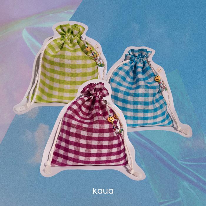 Pouch Serut / Makeup Pouch / Multifungsi Travel Pouch - Kaua - Milkjoy