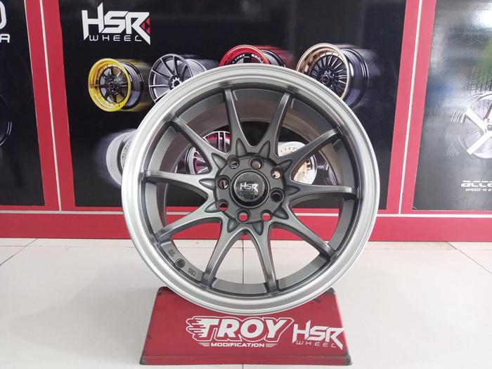 Velg Mobil c28 r15 hsr HIROSHIMA FC Terbaru Lebar Celong 7,8 Murah