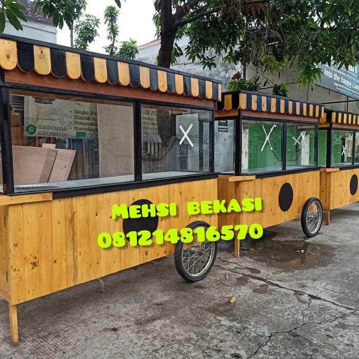Gerobak Bubur ayam, Gerobak angkringan serbaguna