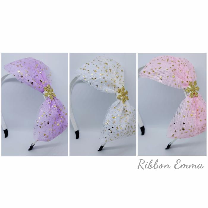 Bando Pita Tulle Bando Tile Bando Tulle Bando Snowflakes Bando Anak