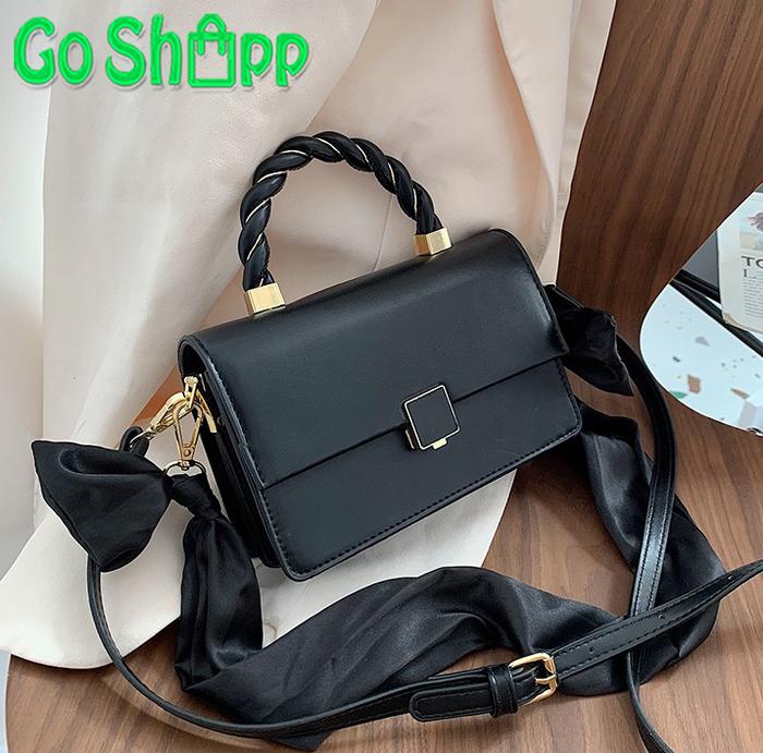 Tas Selempang Wanita Import Terbaru 2 Tali Bahan Kulit PU Premium SL72