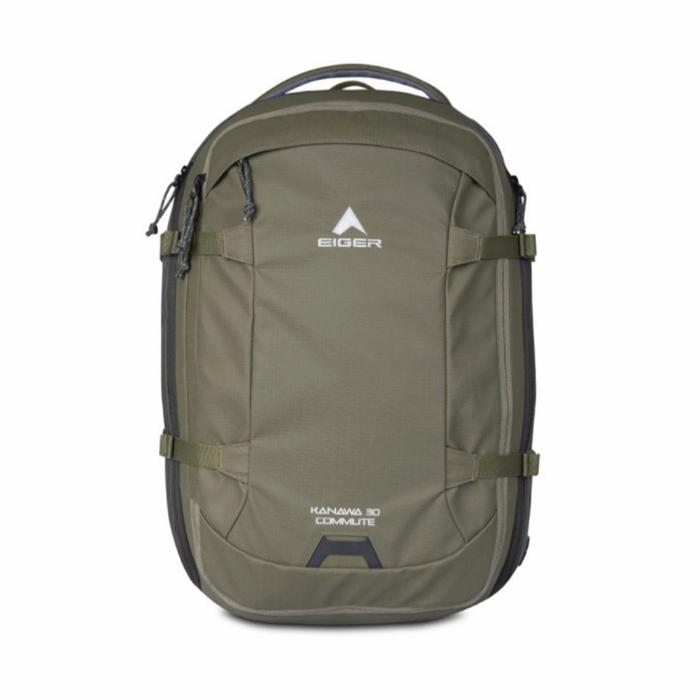 Tas Ransel Eiger Kanawa Commute Laptop Backpack 30L Daypack Olive