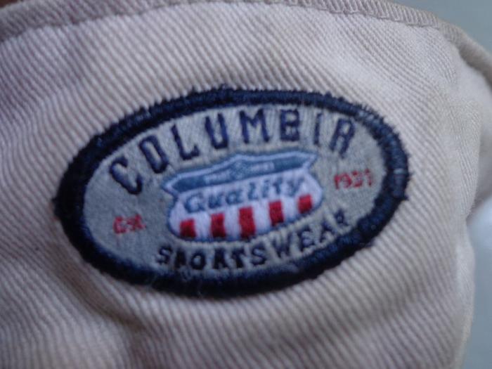 Topi Running Outdoor Olahraga Golf COLUMBIA Putih