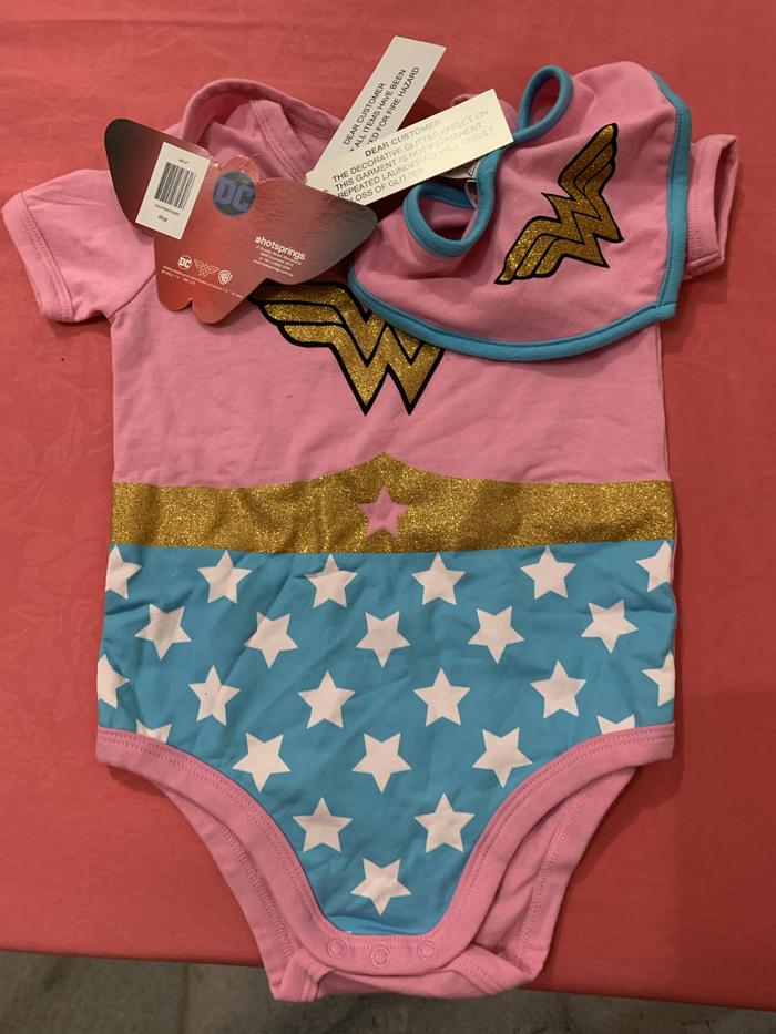 Jumper bayi balita DC wonder woman