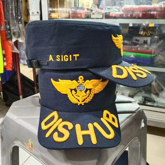 topi komando dishub plus nama