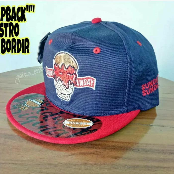 Topi snapback Sunday sunday