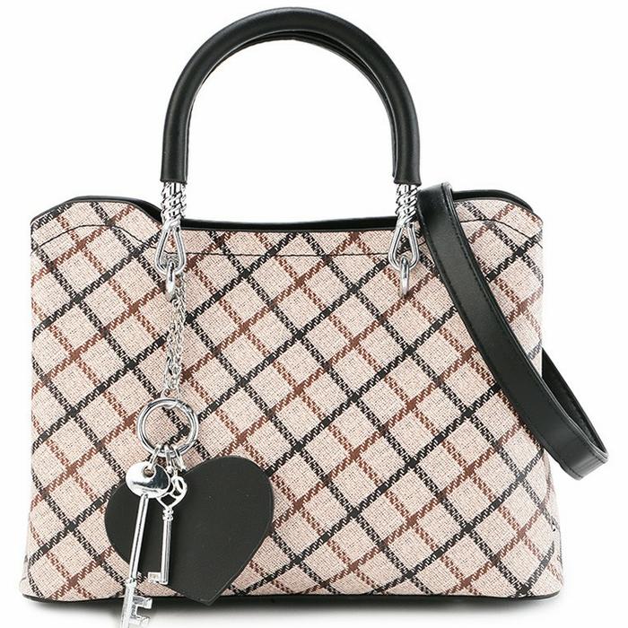 HUER - TOTE BAG WANITA ORIGINAL- KEILA PATTERN TOTE BAG