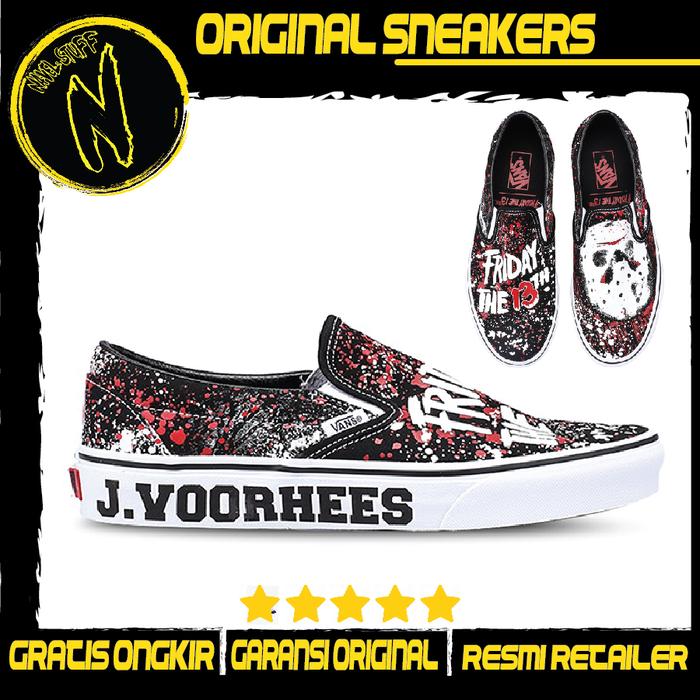 VANS Slip On x Horror Warner Bros Terror Friday The 13th Original 2021