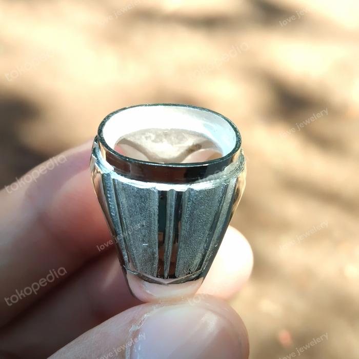 Cincin perak/cincin pria model polos