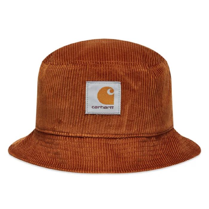 carhartt wip cord bucket hat brandy original