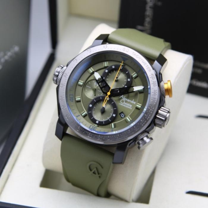 ALEXANDRE CHRISTIE AC 6565 BLACK GREEN AC6565 PRIA ORIGINAL