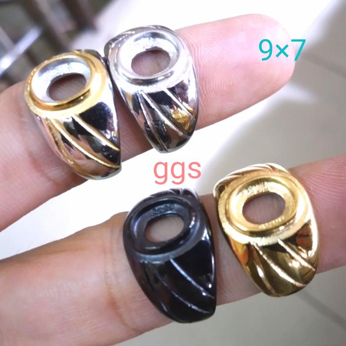 cincin titanium model kurung/cincin pria