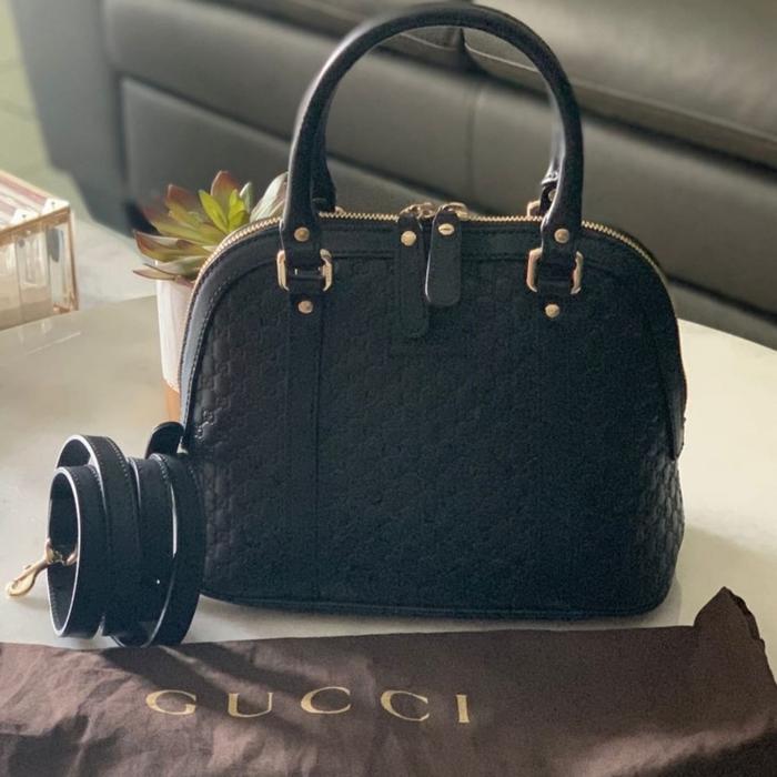 Tas Excellent Gucci Dome Small Black