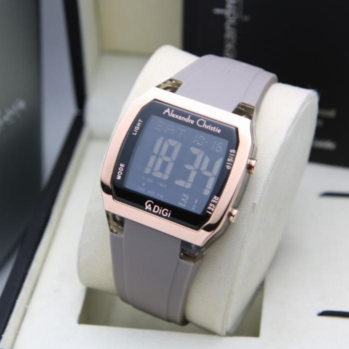 ALEXANDRE CHRISTIE AC 9348 ROSEGOLD GREY AC9348 WANITA ORIGINAL