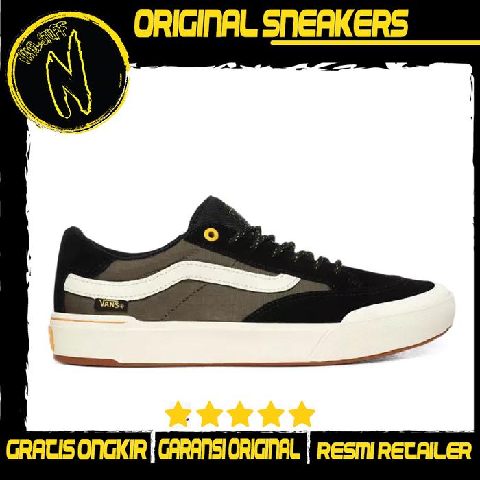VANS Berle PRO Surplus Black Military Sepatu Original Resmi BNIB