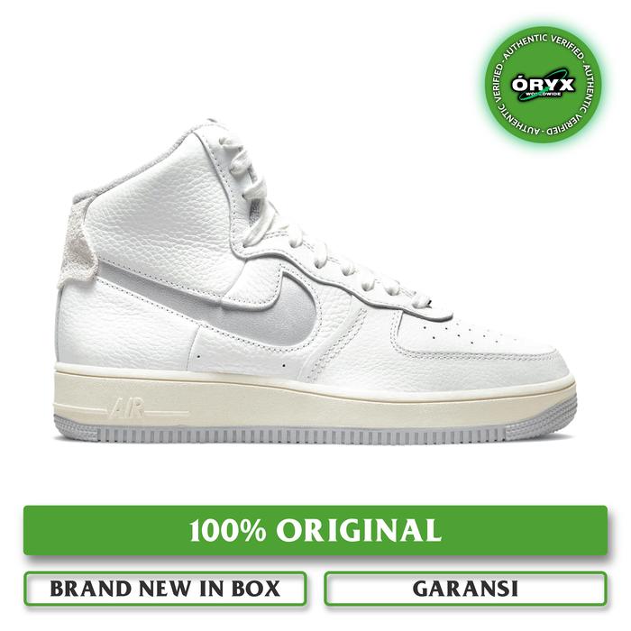 Nike Air Force 1 High Strapless Sculpt Summit White / Light Smoke Grey