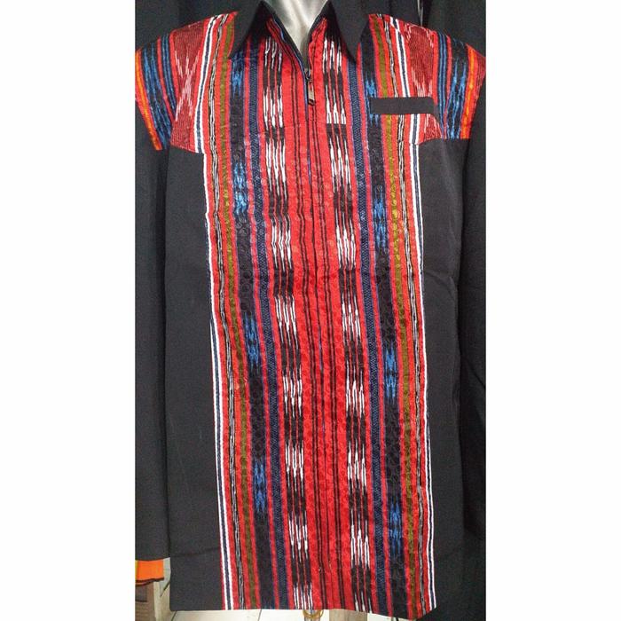 Jasket Pria / Jas Jaket motif Ulos Sumatera