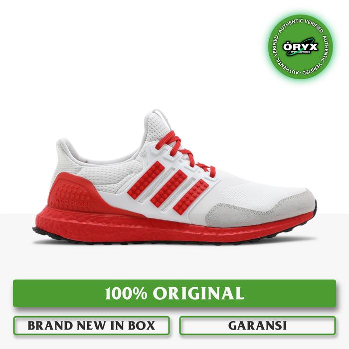 Adidas UltraBoost DNA x LEGO Core White / Red