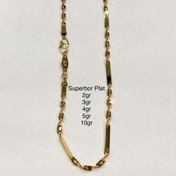 Kalung Emas asli model Ball