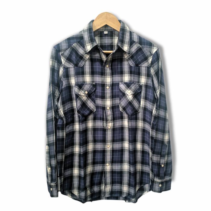 Flanel second uniqlo original size S