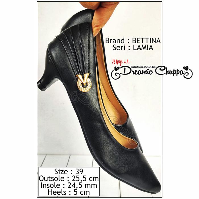 Sepatu Kantor Wanita High Heels Bettina Lamia
