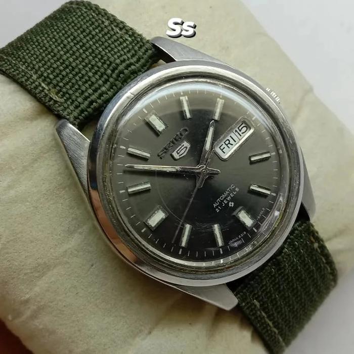 seiko 5 6319/jam tangan seiko 5 automatic/seiko 5 bekas/seken